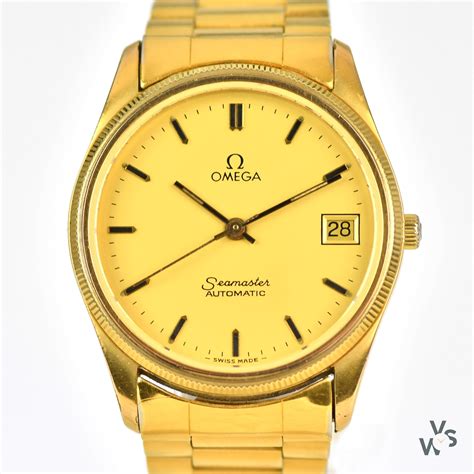 omega watch gold or gold plated